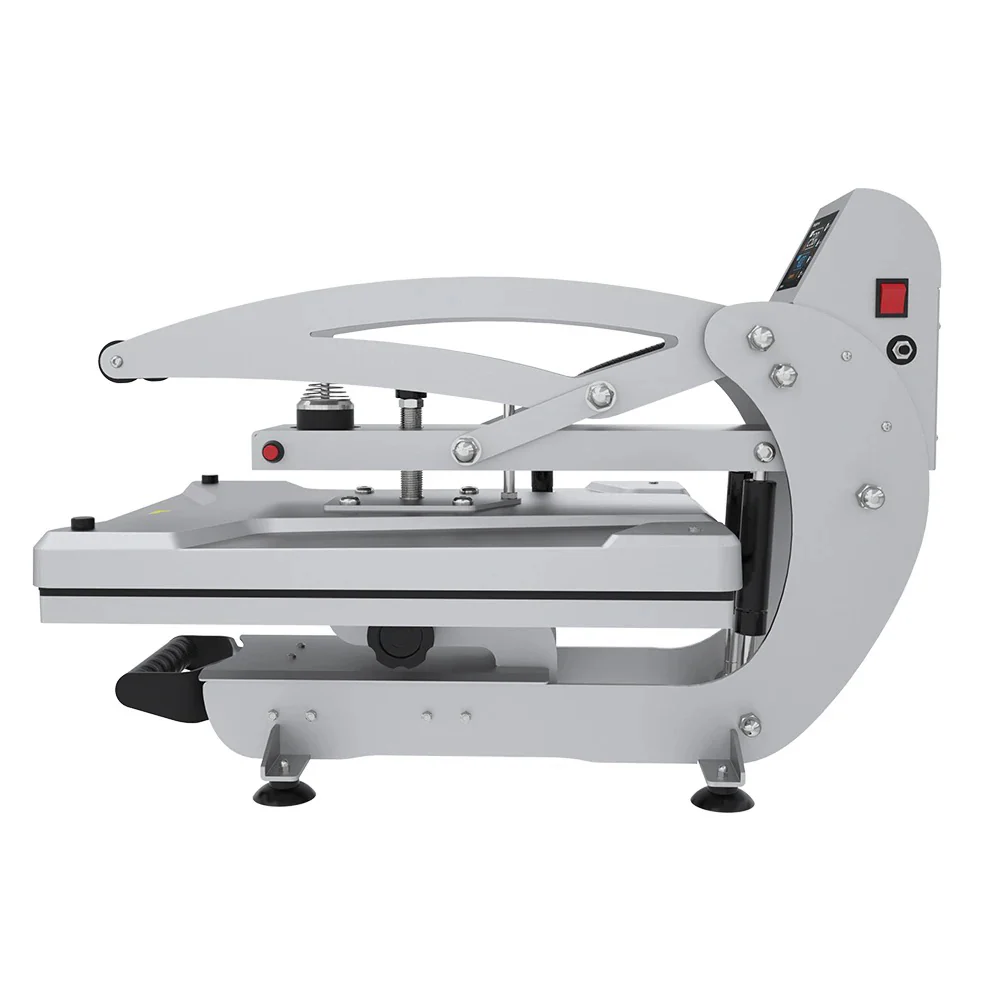 Cost-Effective Semi-Auto DTF/Sublimation Heat Press Machine 40x50cm – Ideal for T-Shirts & More - Image 4