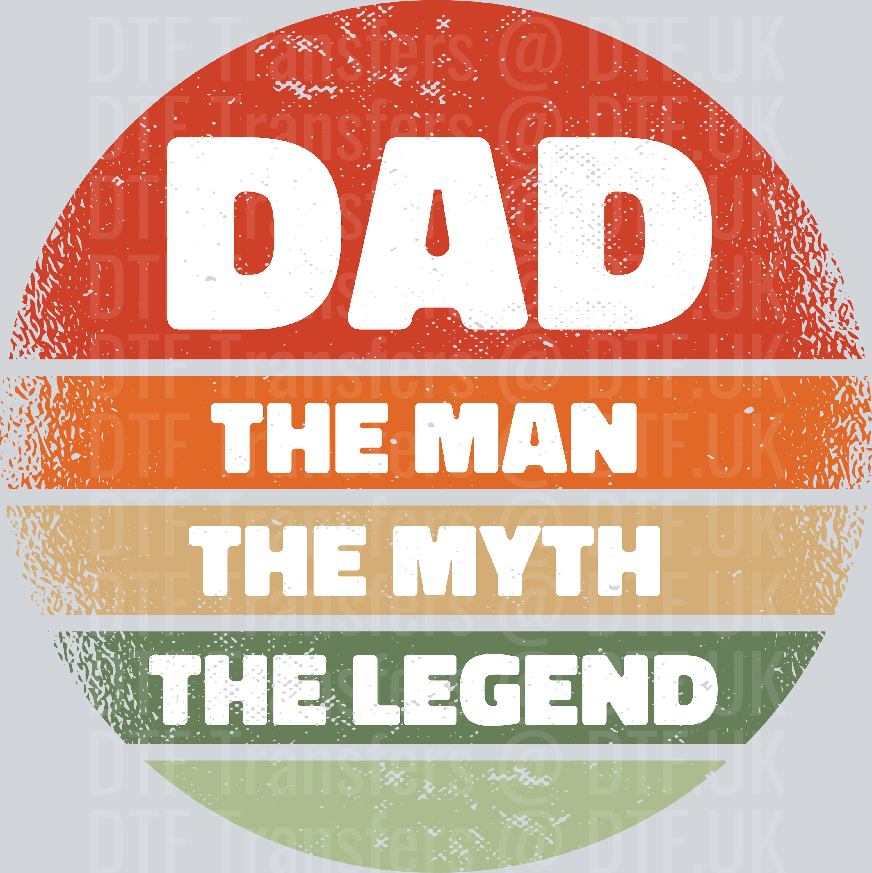 Dad The Man The Myth The Legend Circle