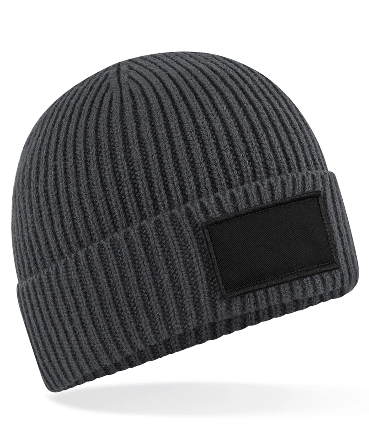 Fashion patch beanie B442R - Image 6