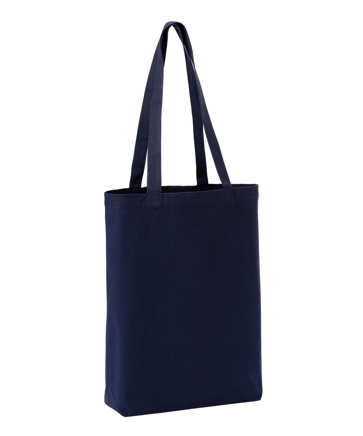 Recycled premium canvas ‘flat base’ shopper - Image 3