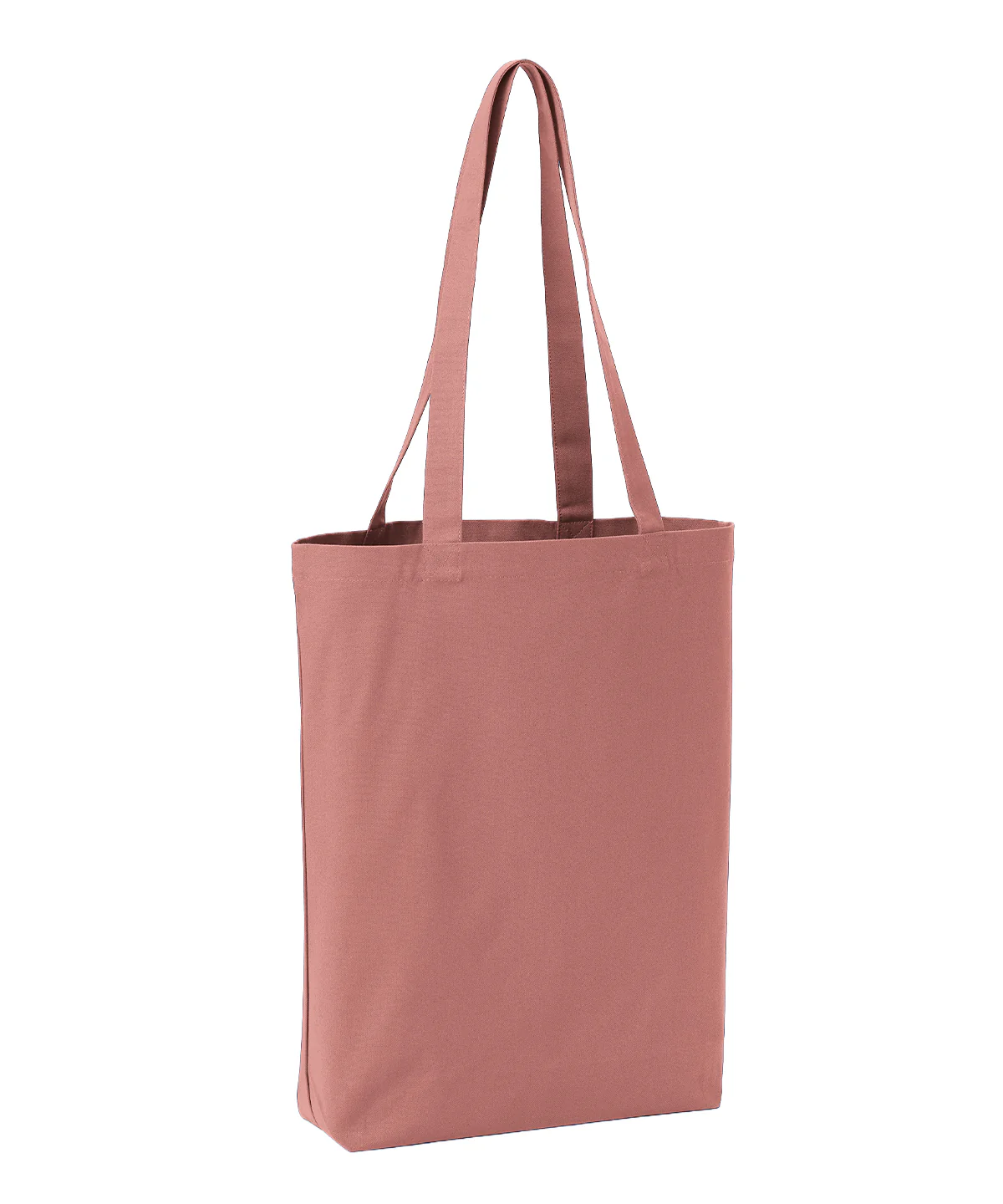 Recycled premium canvas ‘flat base’ shopper - Image 5