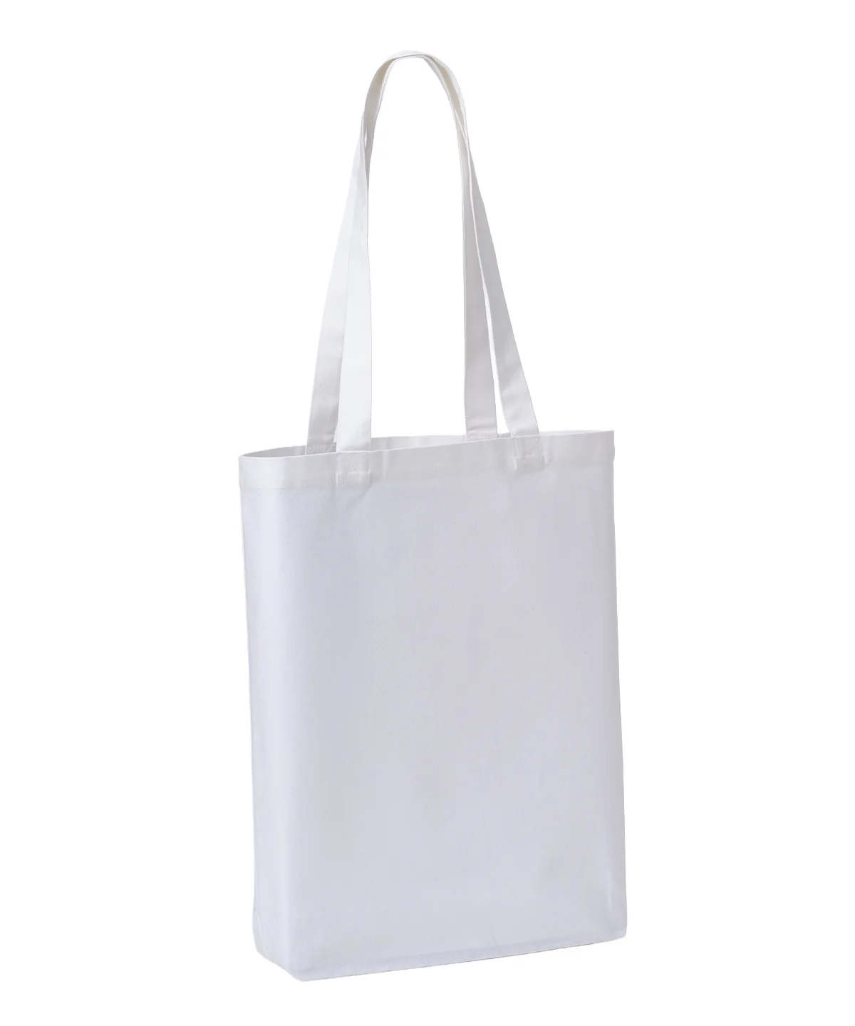Recycled premium canvas ‘flat base’ shopper - Image 7