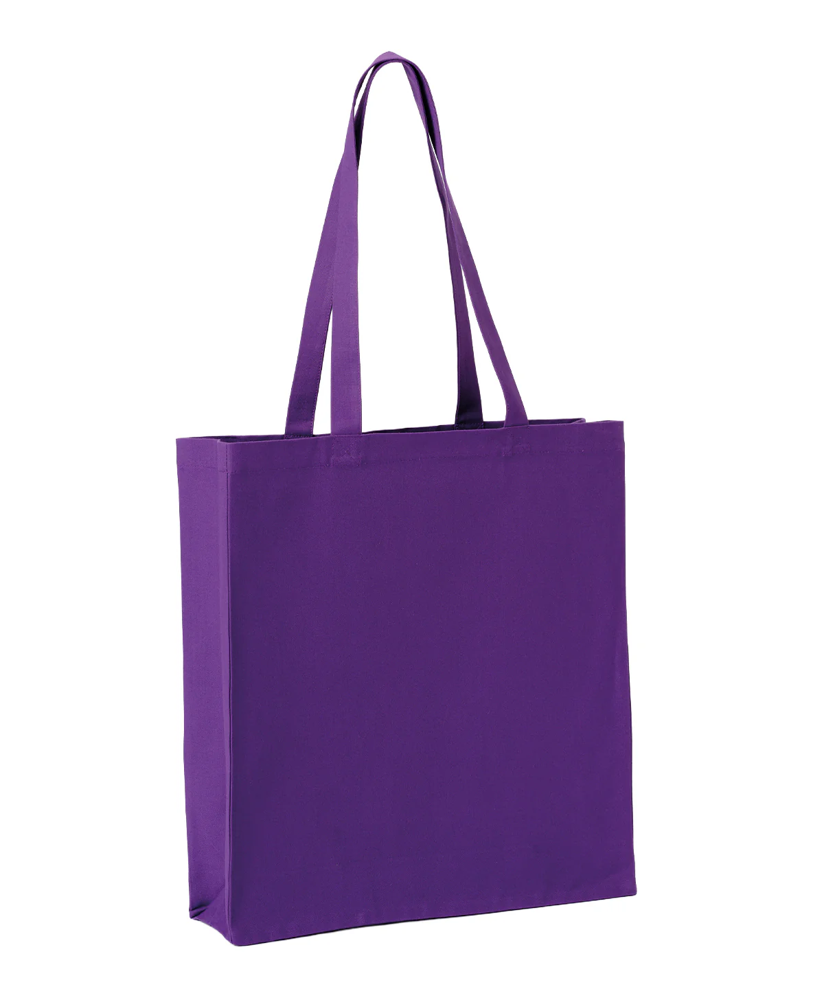 Recycled premium canvas spacious shopper - Image 12