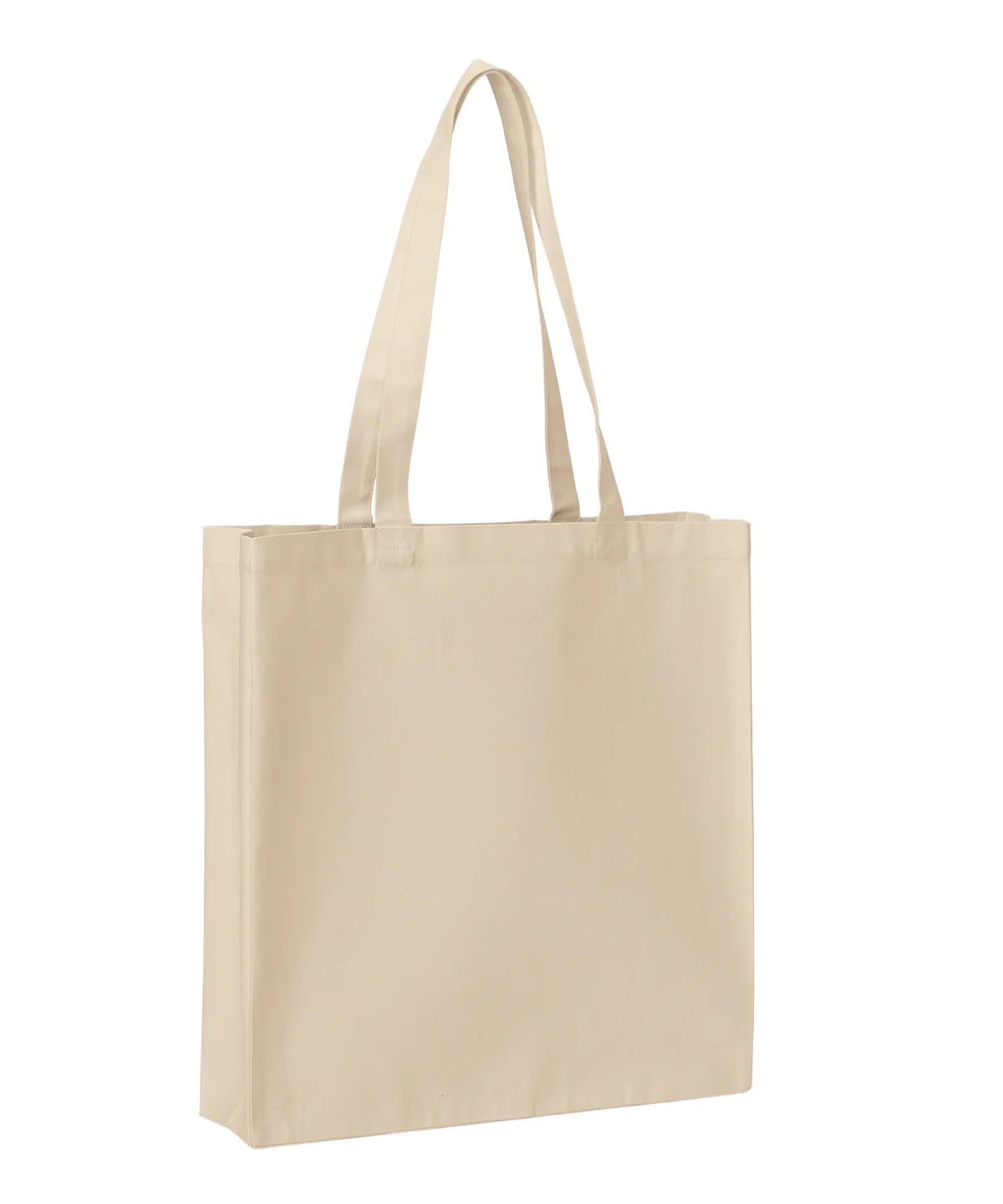 Recycled premium canvas spacious shopper - Image 15