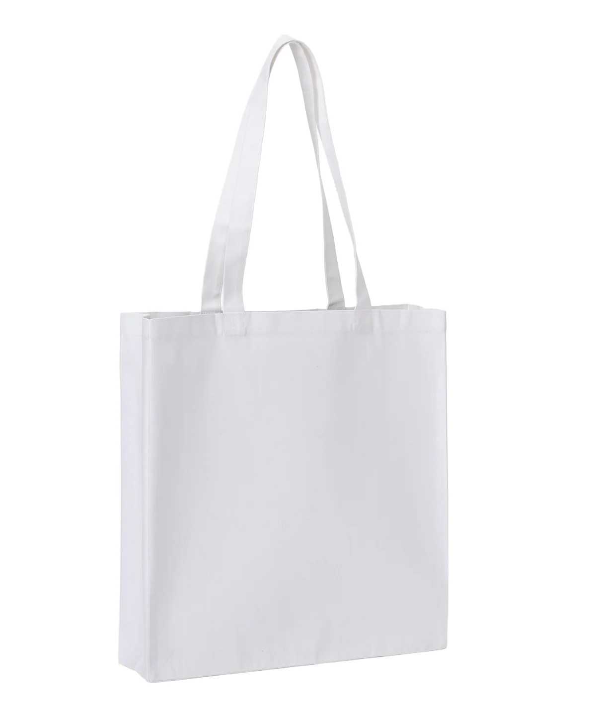 Recycled premium canvas spacious shopper - Image 17