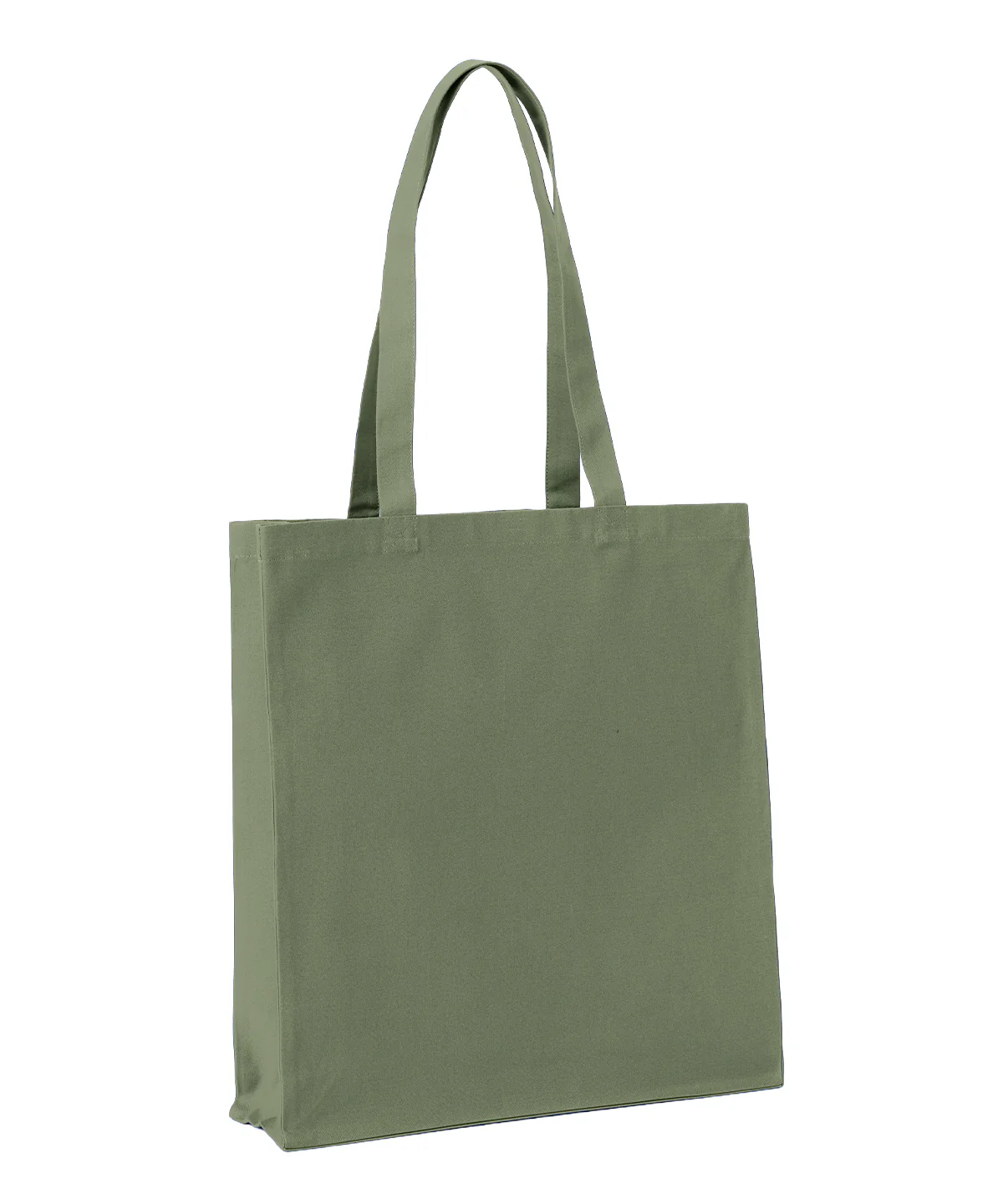 Recycled premium canvas spacious shopper - Image 6