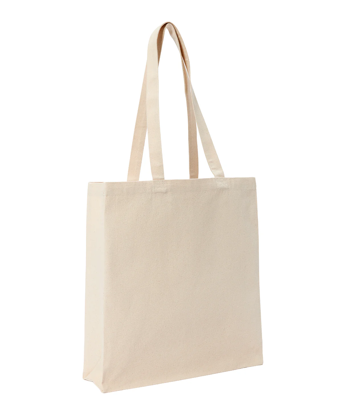 Recycled premium canvas spacious shopper - Image 9